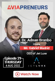 Reinventing Private Jet Flying: Dr Adnan Branbo in conversation with Gabriel Madrid, CEO of Jet Luxe.