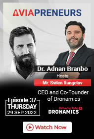 Dr Adnan Branbo in conversation with Svilen Rangelov, CEO and Co-Founder of Dronamics.