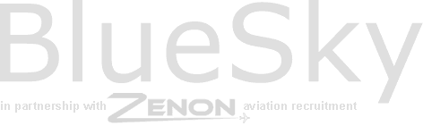 BlueSky in partnership with Zenon Aviation Recruitment.