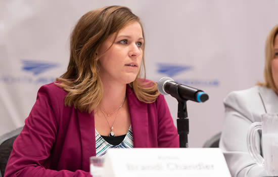 Brandi Chandler, special assistant to the vice president and general manager for Airbus.