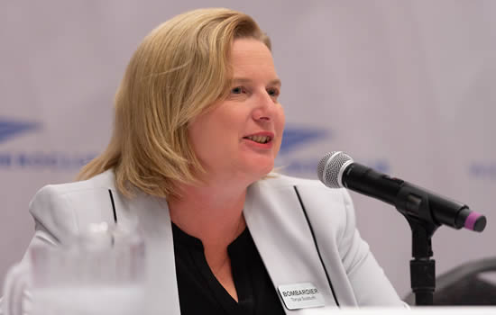Tonya Sudduth, vice president and Wichita site leader for Bombardier Business Aircraft.