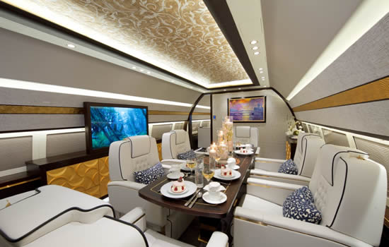 Comlux completes 11th VIP BBJ cabin interior