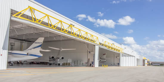 SmartJets and VIP Completions new facilities at Fort Lauderdale.