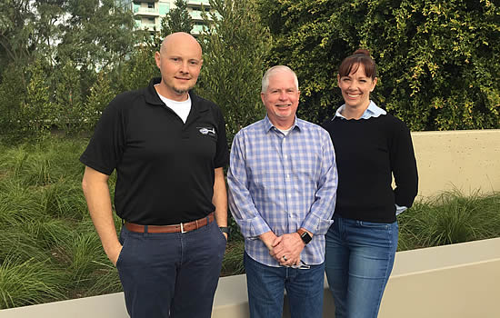 AVIAA grows its Customer Success Team with (L to R) Matthew Suedkamp, Don Hitch and Lori Jones.