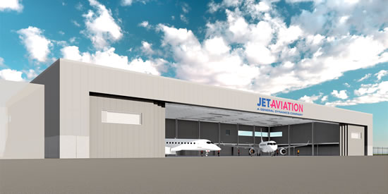Teterboro FBO rendering