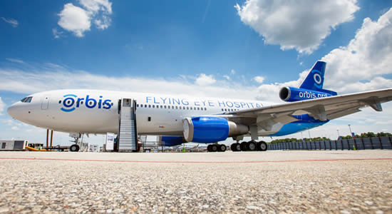 Fuelworx and Orbis UK join forces to power-up the Flying Eye Hospital