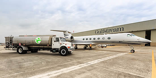 Gulfstream fleet clocks up more than 1 million miles on SAF