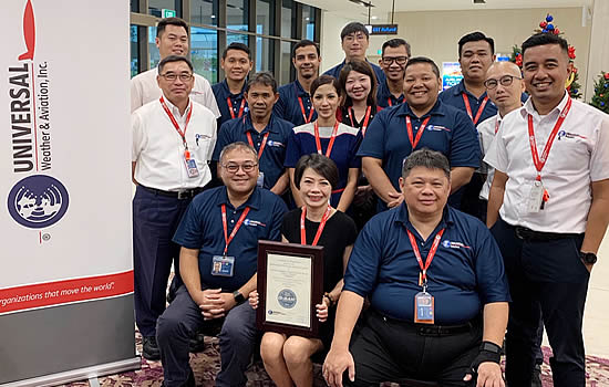 Universal Aviation Singapore earns IS-BAH Stage 2 Accreditation