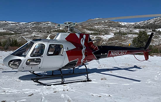 Guardian Flight Airbus H125 helicopter.