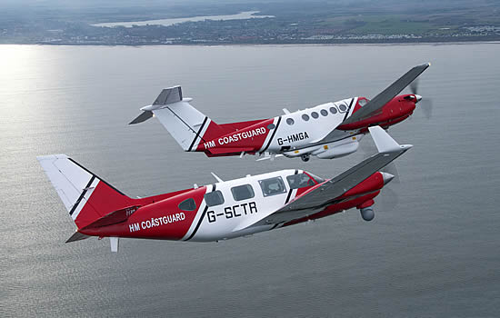 2Excel King Air Coastguard