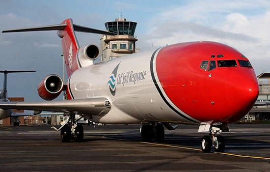 One of 2Excel’s Oil Spill Response Boeing 727s.