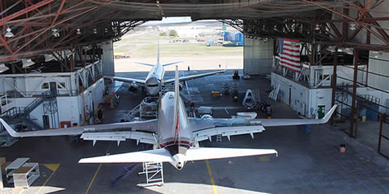 King Aerospace hangar