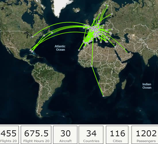 Flight Web March-April 2020 | ASL group repatriation and essential mission flying during March and April.