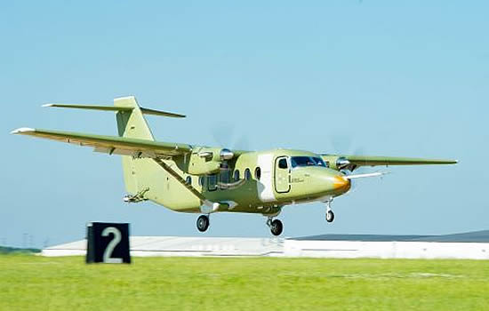 During the Cessna SkyCourier's 2-hour and 15-minute flight, the team tested the aircraft’s performance, stability and control, as well as its propulsion, environmental, flight controls and avionics systems.