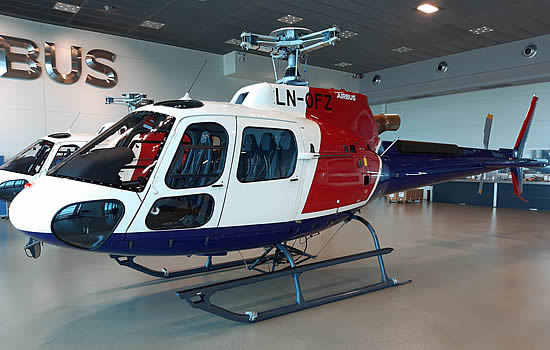 Helitrans H125 at Marignane.