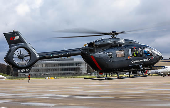 Airbus H145 fitted out for EMS work.