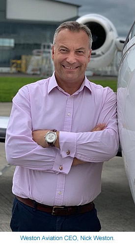 Nick Weston, CEO of Weston Aviation