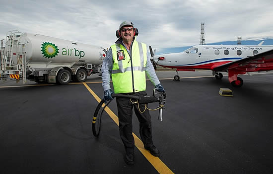 Air bp fuels The Royal Flying Doctor Service