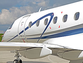 patented finish reinforcing system for aircraft exterior painting