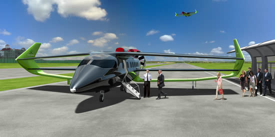 BEHA (Bio Electric Hybrid Aircraft) Short Take-Off and Landing (STOL) aircraft