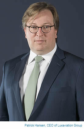 Patrick Hansen, CEO of Luxaviation Group