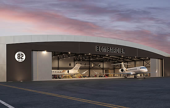 Rendering of Bombardier's new Melbourne Service Centre.