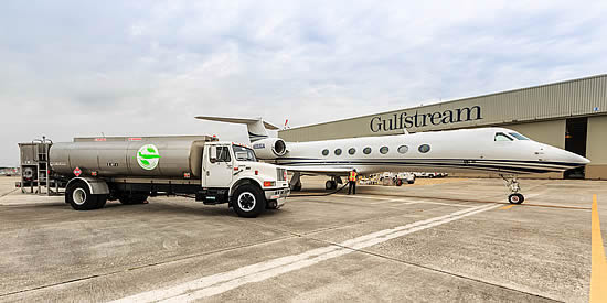 World Fuel surpasses 1.2m gallons of SAF delivered to Gulfstream