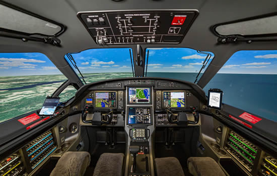 PC-12 NGX Flight Training Device for pilot training certified