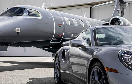 Embraer and Porsche Duet