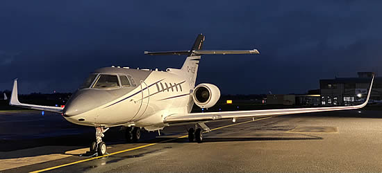 Volare installed Blended Winglet on a Hawker 800XPi