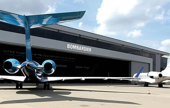 Bombardier's facility at London Biggin Hill