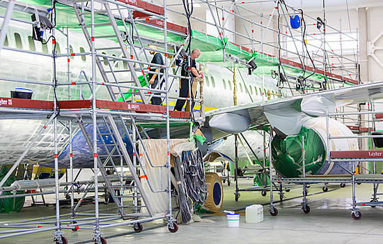 MAAS Aviation opens new world-class aircraft paint shop in Lithuania