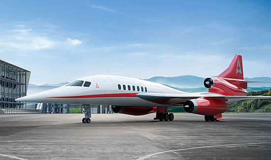 AS2 supersonic business jet