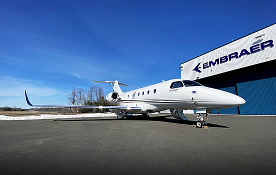 Embraer delivers new Praetor 500 conversion to Canada's AirSprint