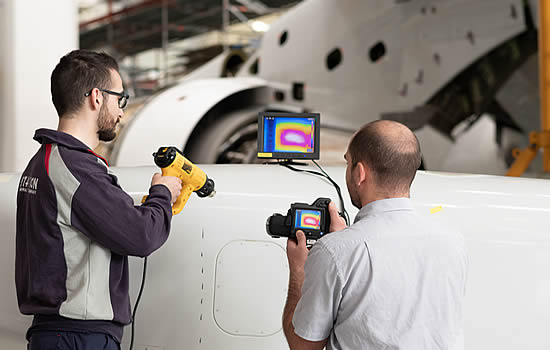 Jet Aviation gains FOCA approval for Thermography Testing in Basel