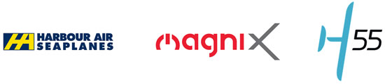 HarbourAir Magnix H55 logos