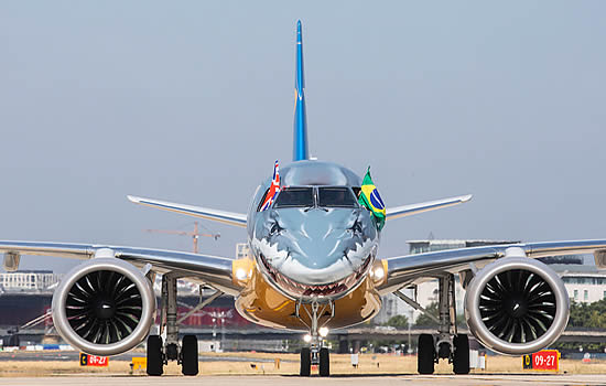 Embraer E190-E2 certified for London City Steep Approach