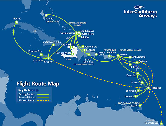 Flight Route Map