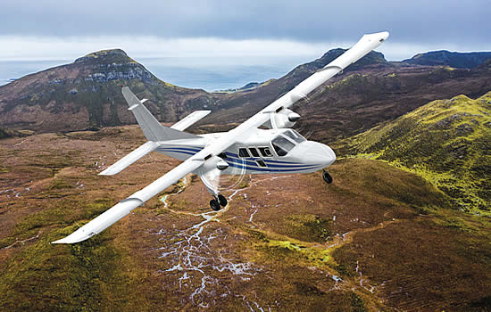 The BN2T-4S Islander is a derivative of the standard turboprop Islander.