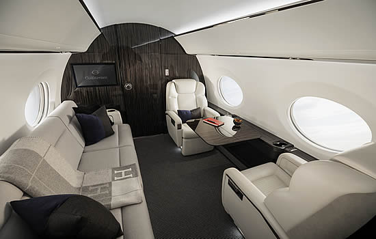 Gulfstream G500 interior earns International Yacht & Aviation Award for design excellence