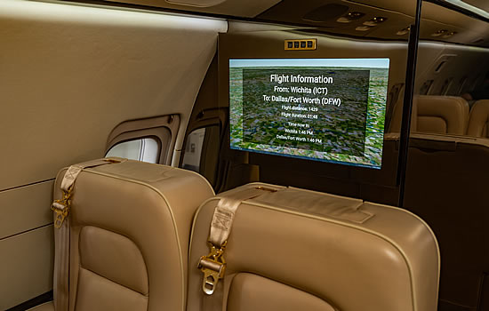 Global Aviation Technologies installs first Goji Geotainment IFE system