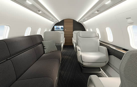 Challenger 3500 business jet