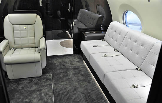 Flying Colours Corp. showcases latest trends in Gulfstream G650 refurbishment. 