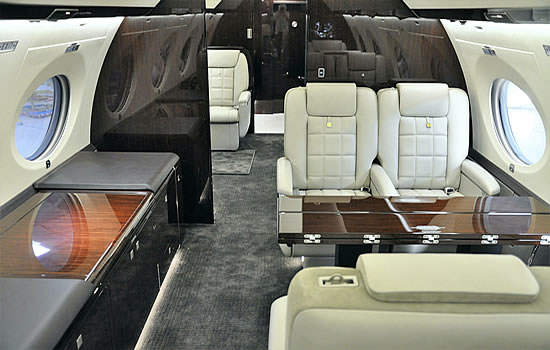 Flying Colours Corp. showcases latest trends in Gulfstream G650 refurbishment. 