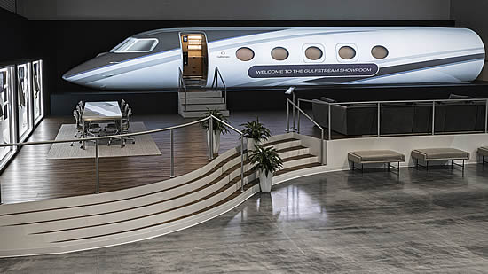 Gulfstream expands Savannah-based customer showroom