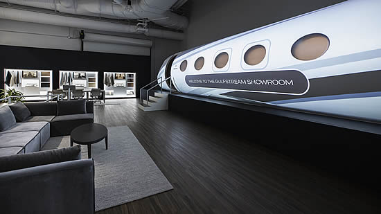 Gulfstream expands Savannah-based customer showroom