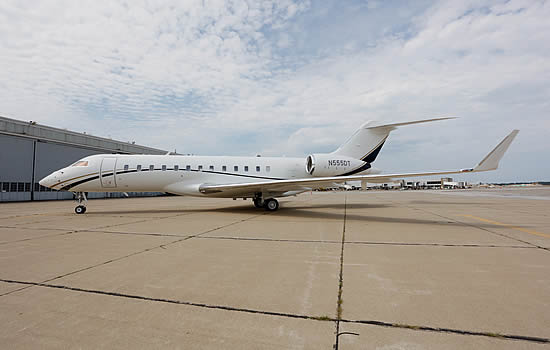 This Bombardier Global 6000 is the sixth Ultra Long-Range private jet to join P9’s managed charter fleet this year.