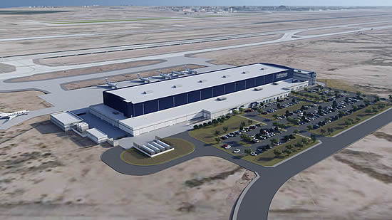 Gulfstream to build sustainable service center in Arizona