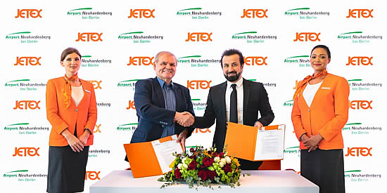 Jetex and Berlin Neuhardenberg Airport to develop world’s first pure green FBO in Berlin