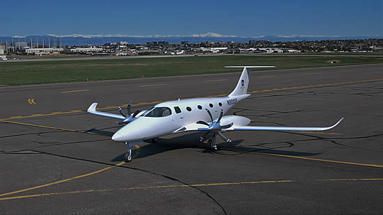 eFlyer at Centennial Airport, Denver, Colorado (KAPA).